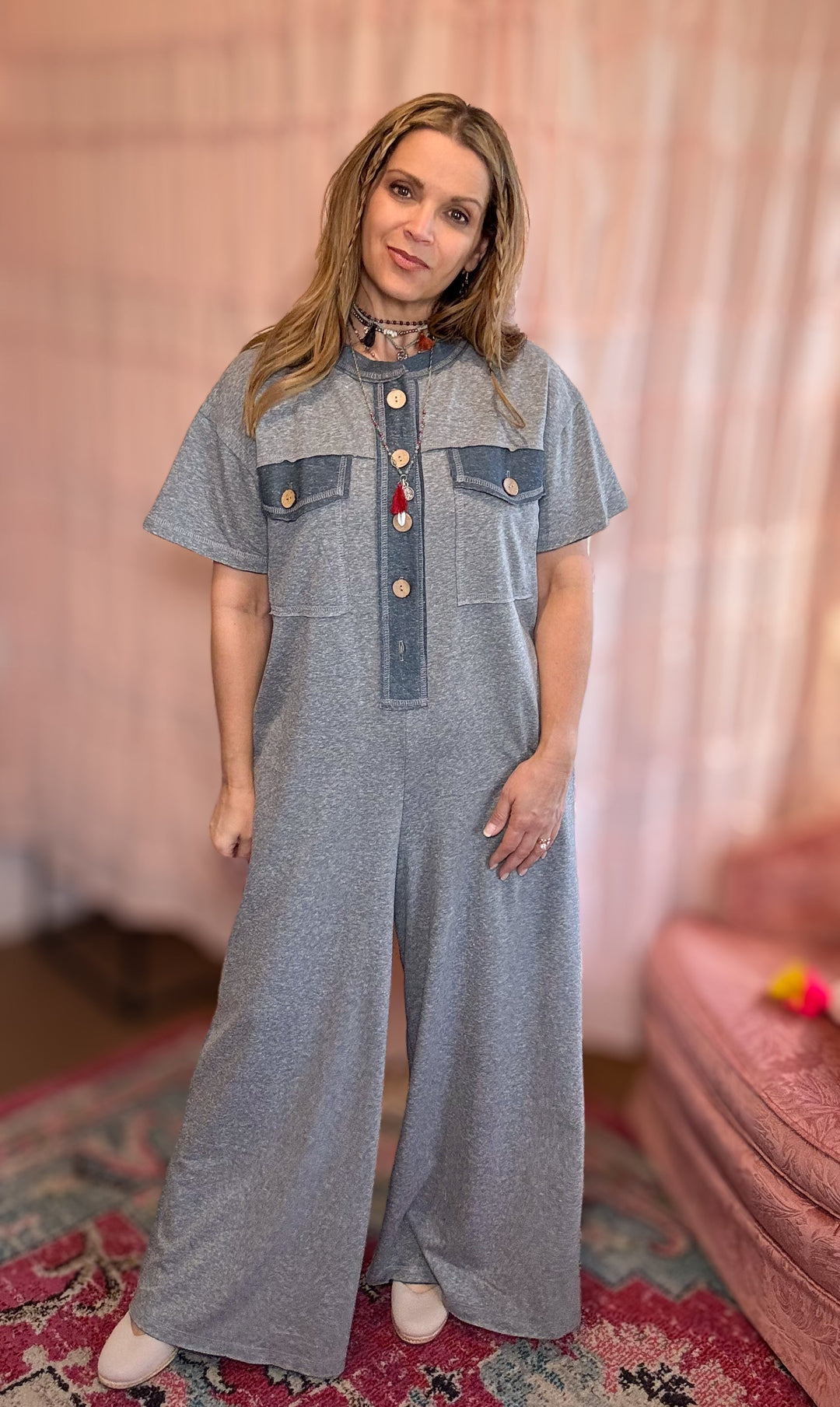 Jodi Short Sleeve Jumpsuit