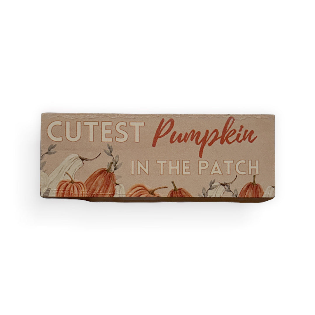 Cutest pumpkin block