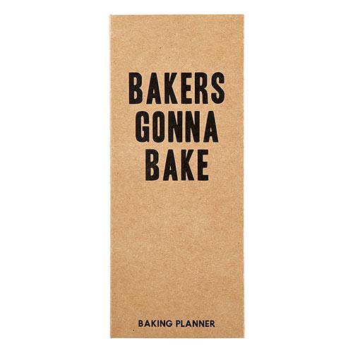 Bakers Planner