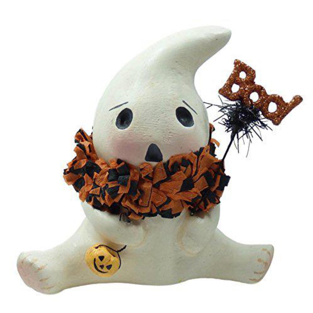 Bethany Lowe Halloween Boo Ghostie Resin Ghost Figurine Decoration Decor
