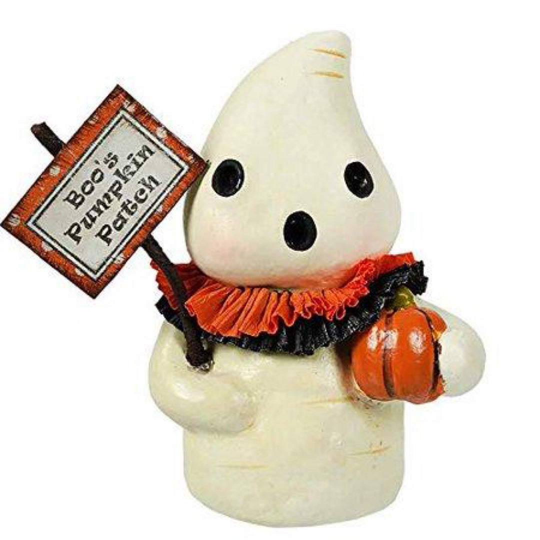 Bethany Lowe S Pumpkin Patch Ghost Figurine