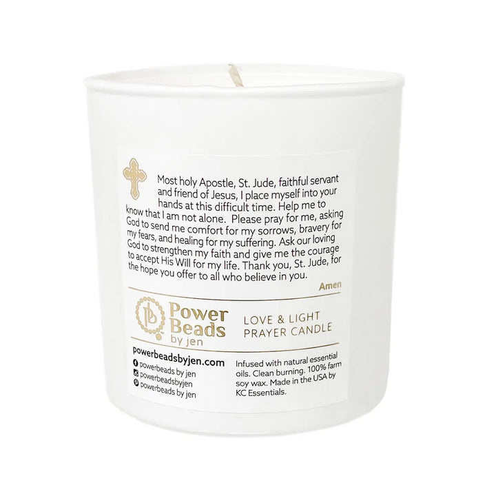 St. Jude Love & Light Candle