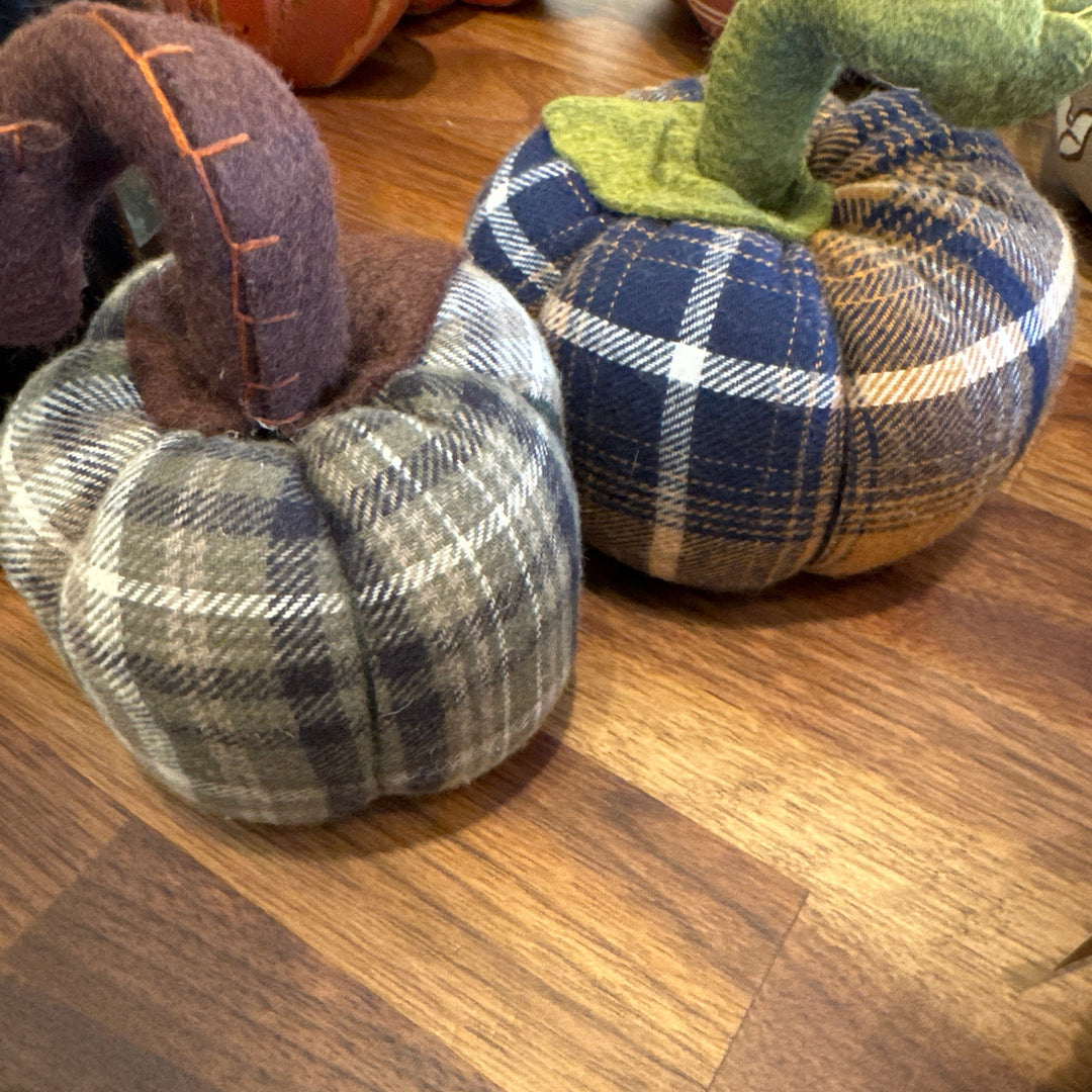 Sm Fabric wool pumpkin