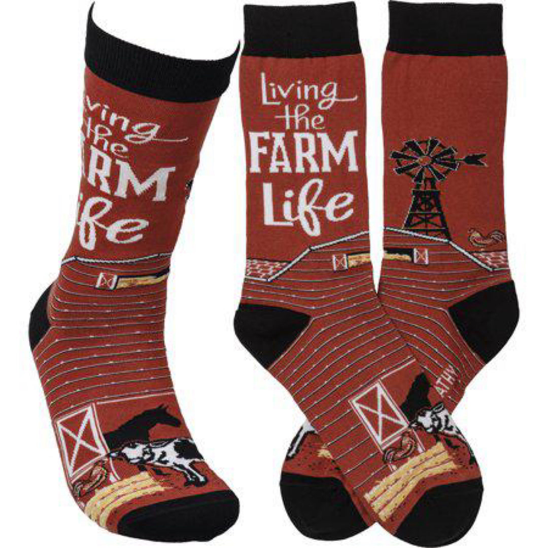 Socks farm life