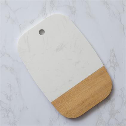 White marble board