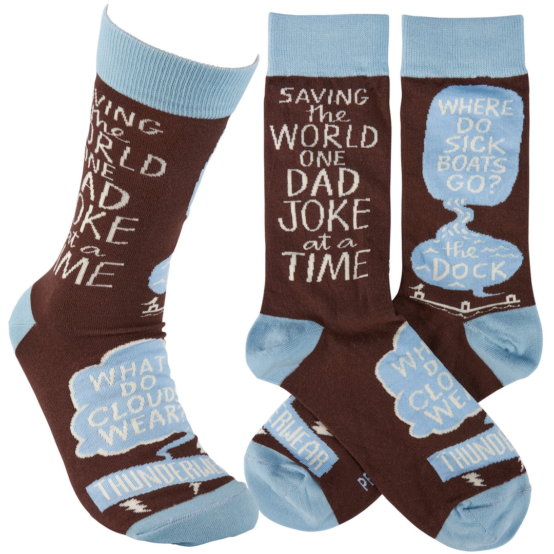 Saving the World Socks