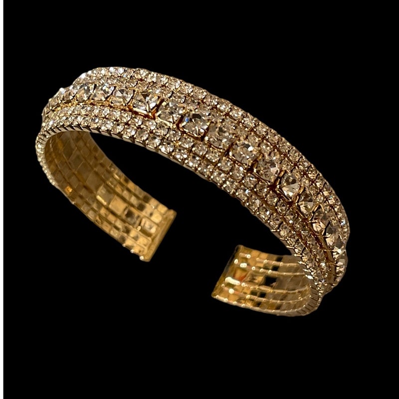 Sparkle cuff bracelet