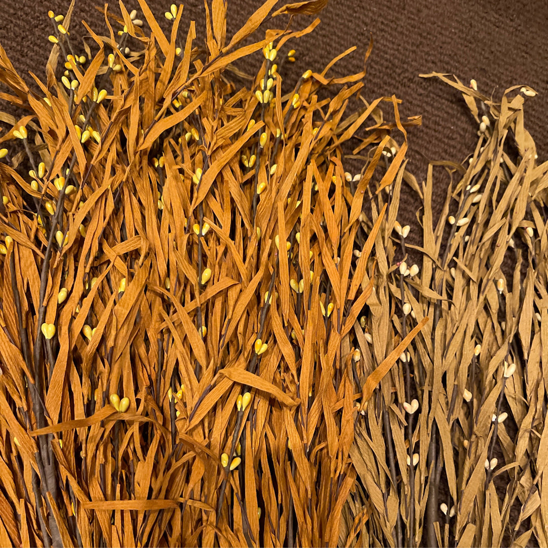 Fall straw stems