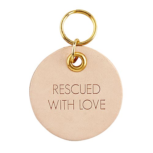 Leather tag rescued