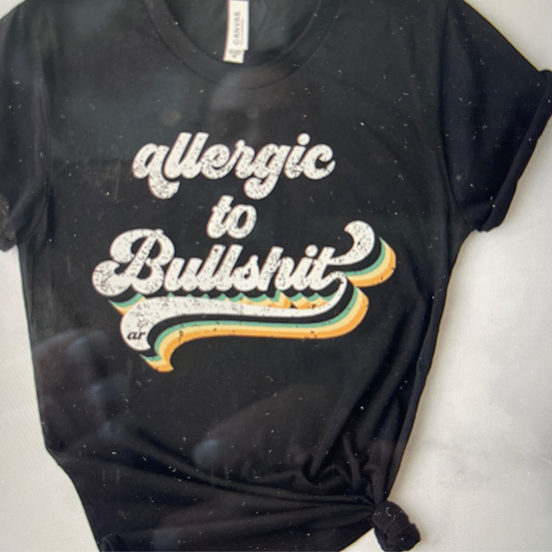 T-shirt allergic