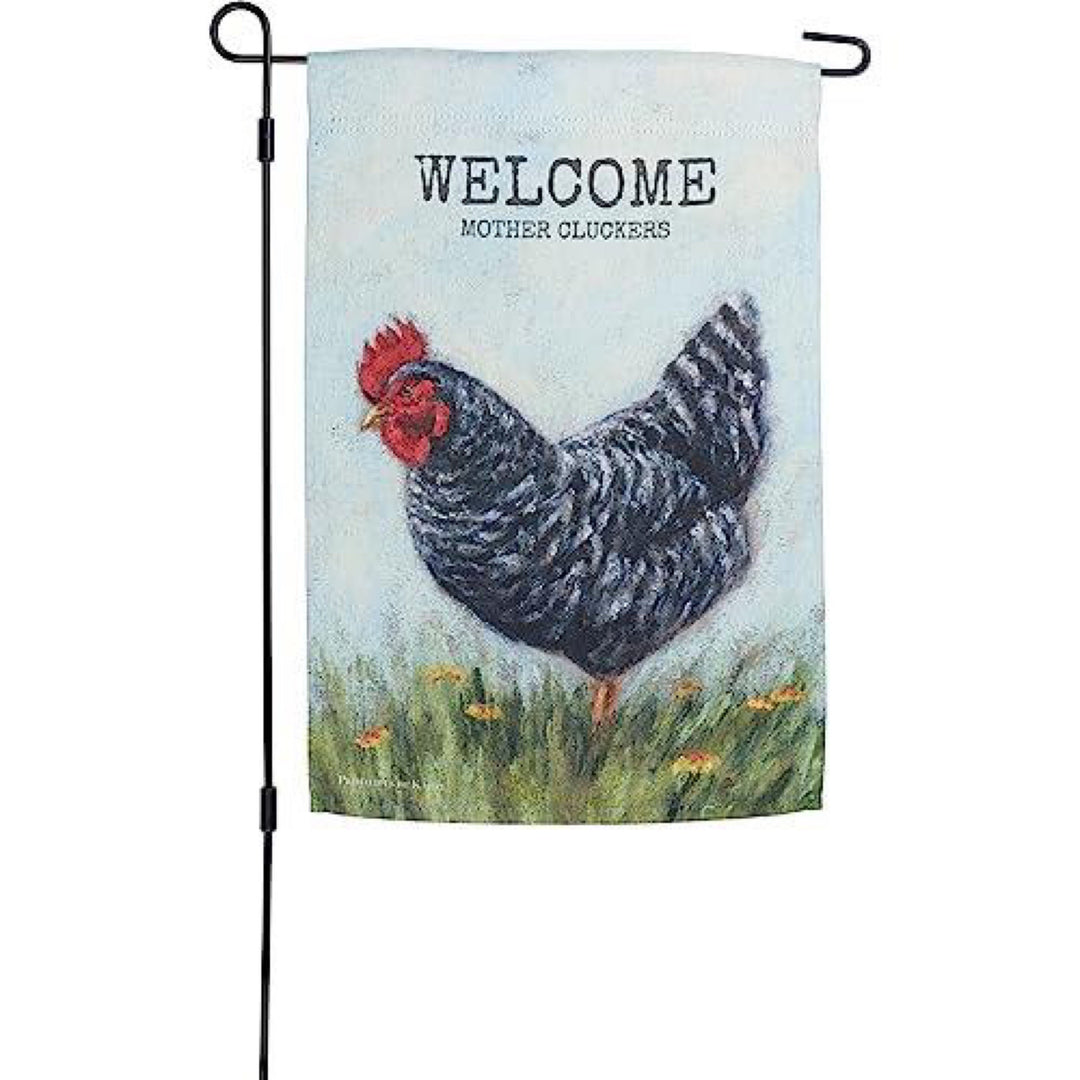 Mother clucker Garden Flag