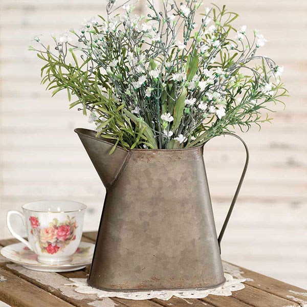 Small metal pitcher
