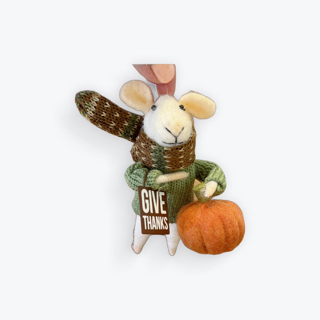 Give Thanks Mouse Critter