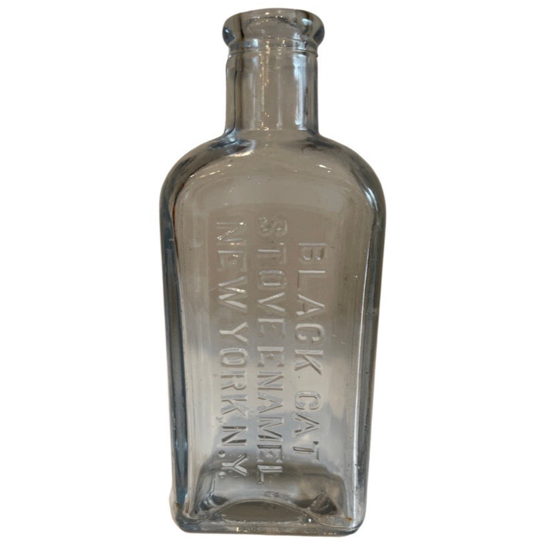 Black cat polish bottle