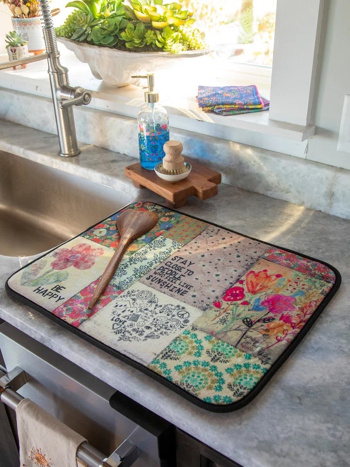 Reversible drying mat