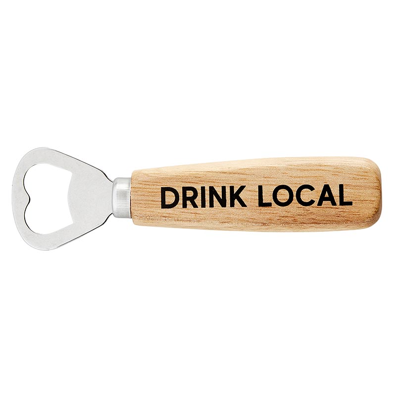 Bottle opener with bag