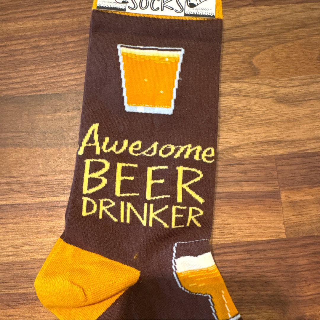 Socks Awesome Beer Drinker Socks