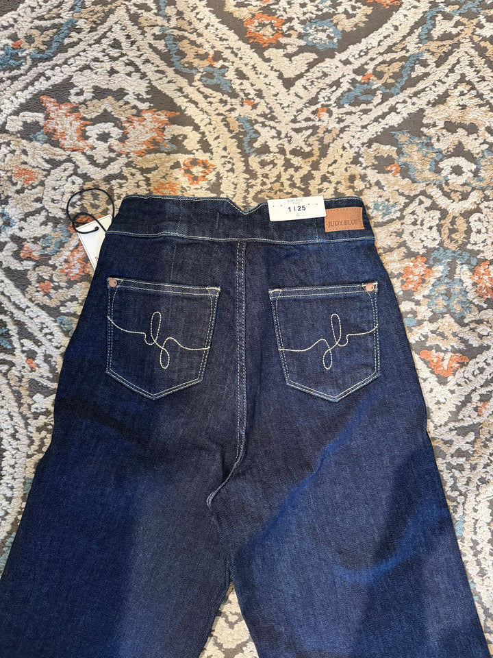 Judy Wide Leg Blue Jeans