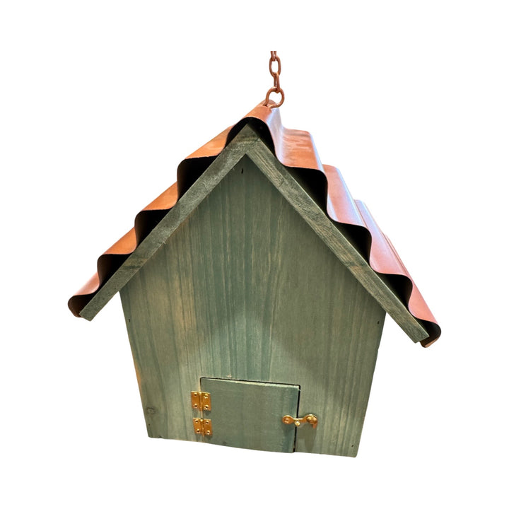 Birdhouse with Copper Roof