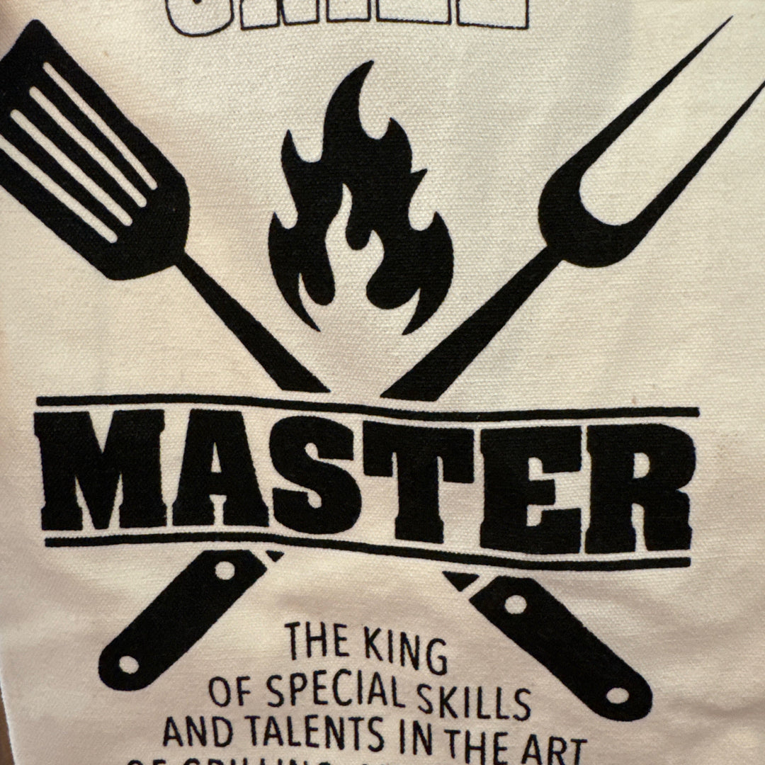 Apron grill master dad