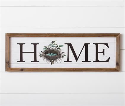 Sign-nest home