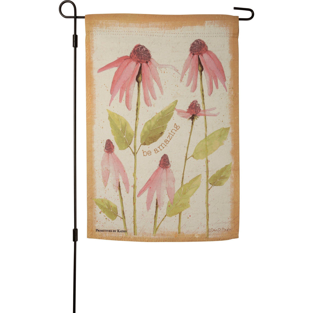 Garden flag be amazing
