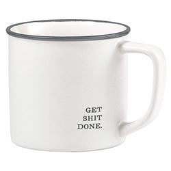 Get shit done mug