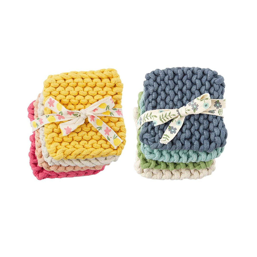 Crochet coasters