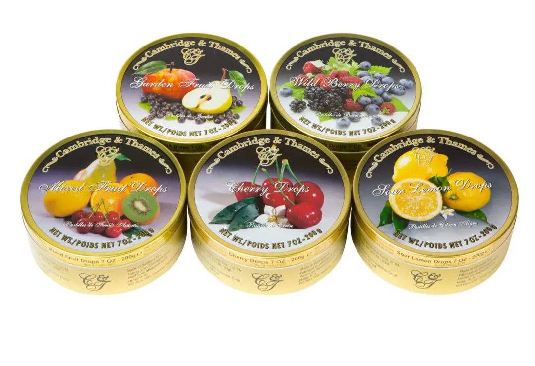 Cherry Hard Candy 7oz Tins