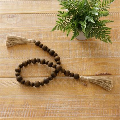 Brown beads