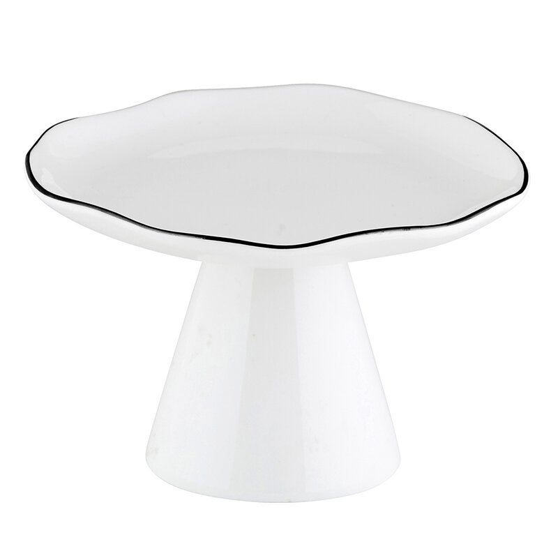 Sm pedestal black tray