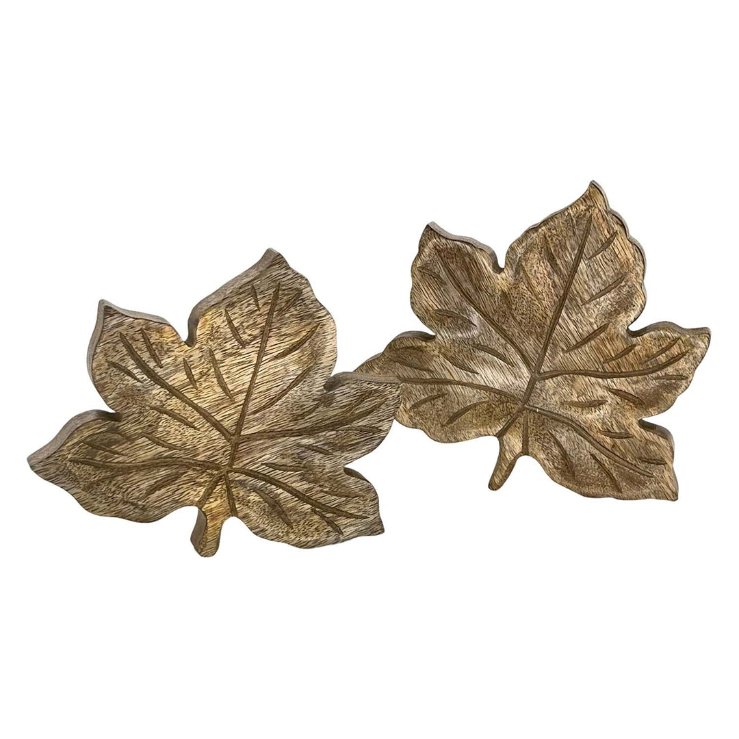 Wooden Maple Leaf