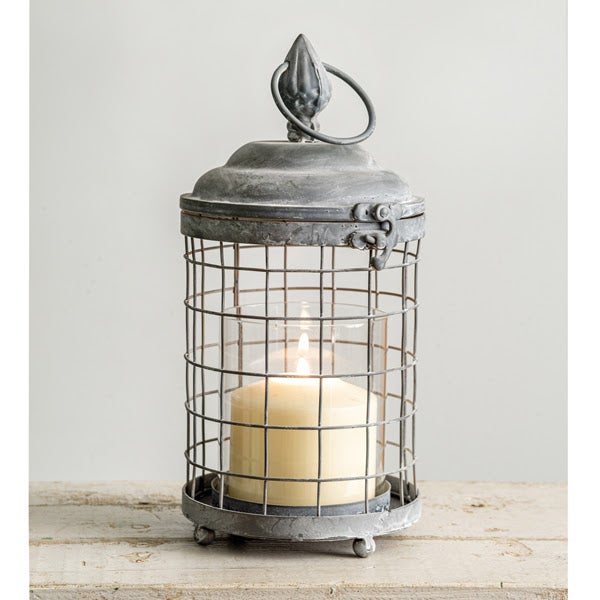 Rounded cage lantern