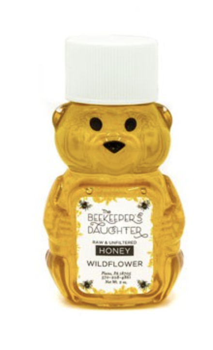 2oz Wildflower Honey Bear