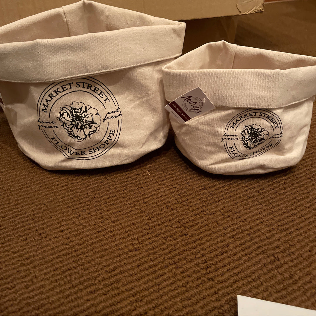 Market st flower plant bags