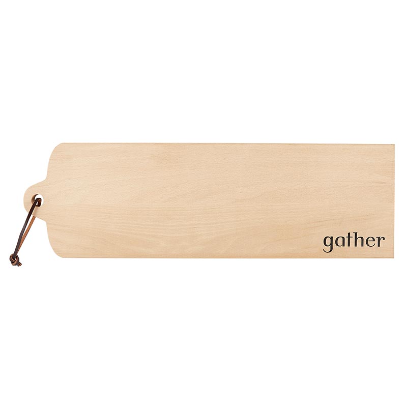Cutting board gather