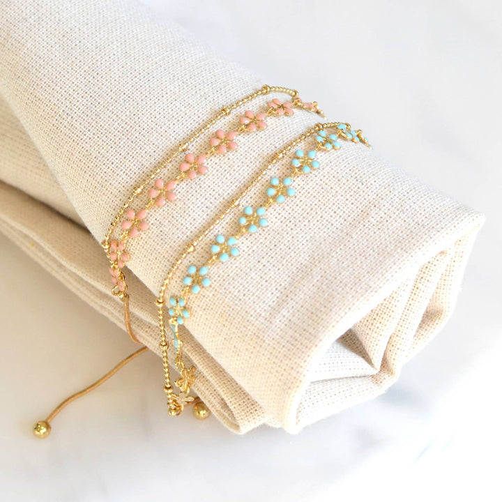 Flower Adjustable Bracelets