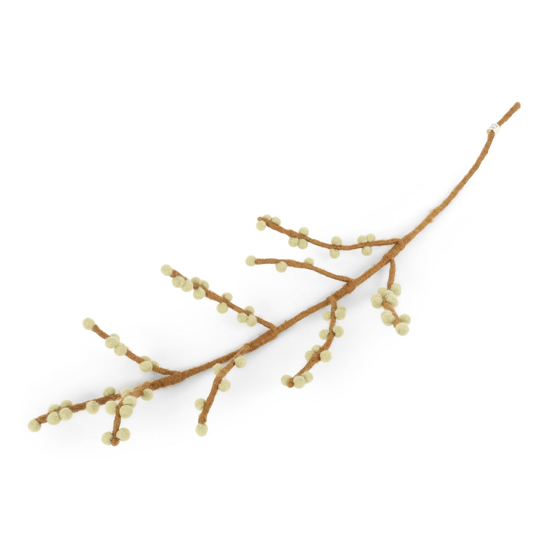 Branch-mint green berries