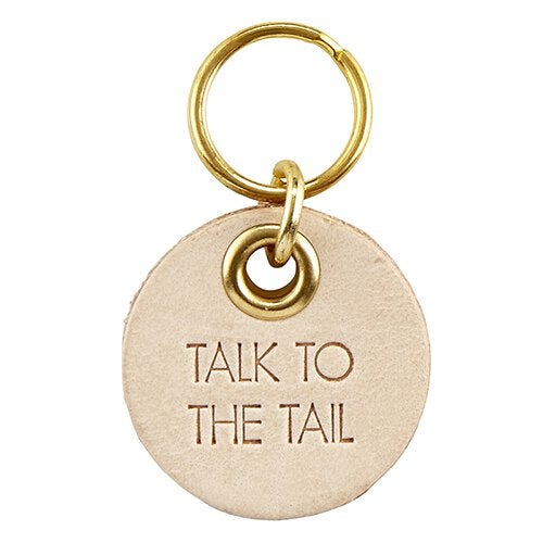 Leather tag Tail