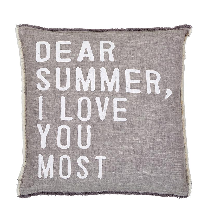 Dear summer pillow