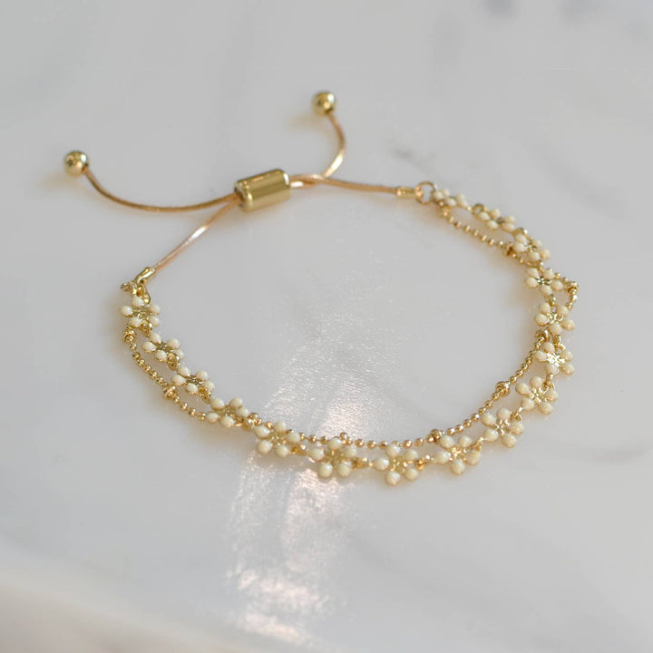 Flower Adjustable Bracelets