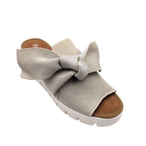 Venti Freesia nude silver sandal