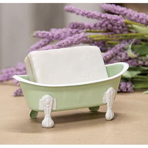 Mini bath soap dish