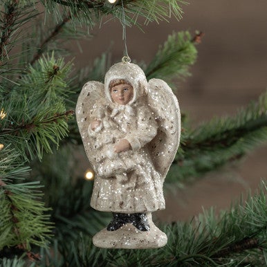 Victorian angel orn
