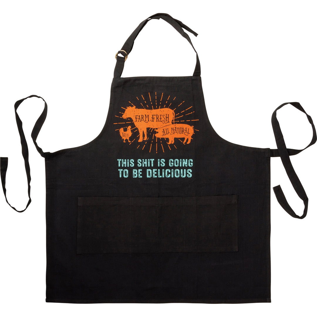 Apron grill themed