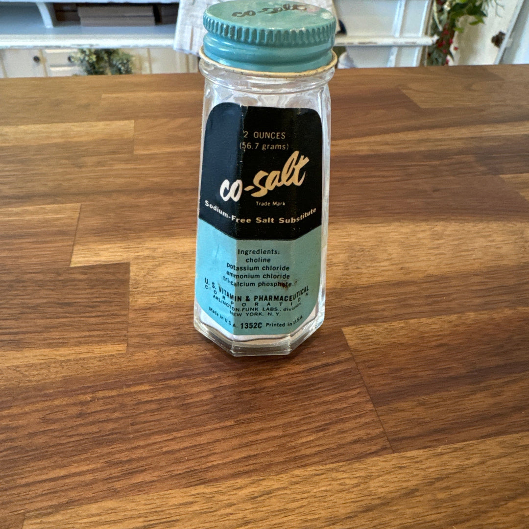 Vintage salt jar