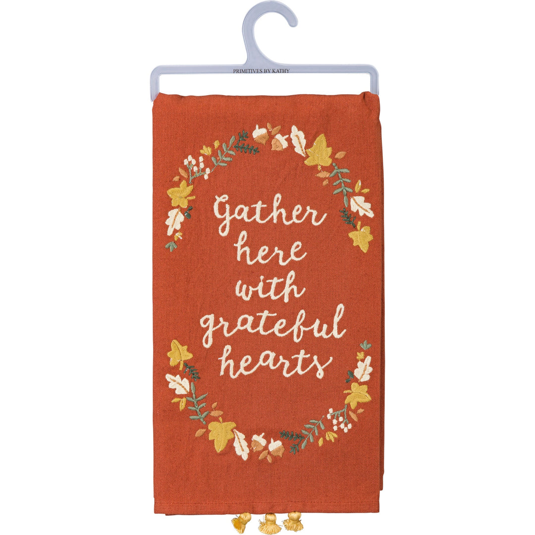 Gather towel