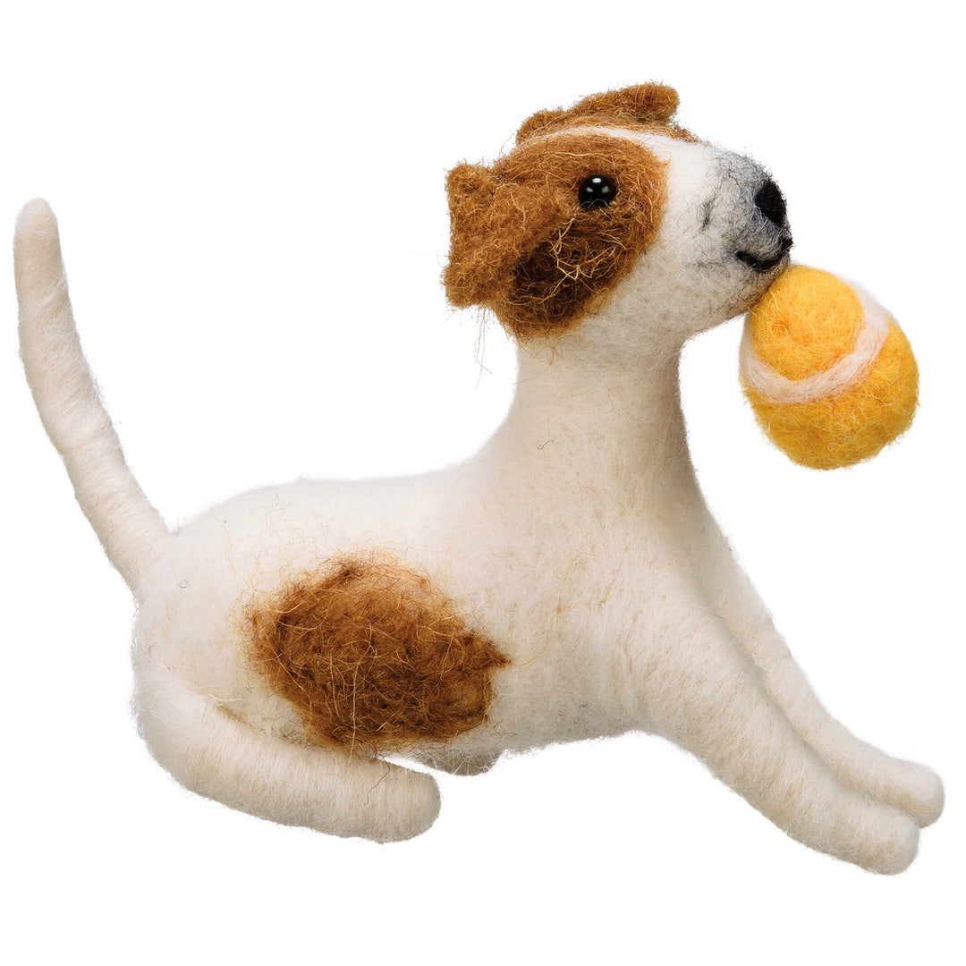 Playful Dog Critter with Ball