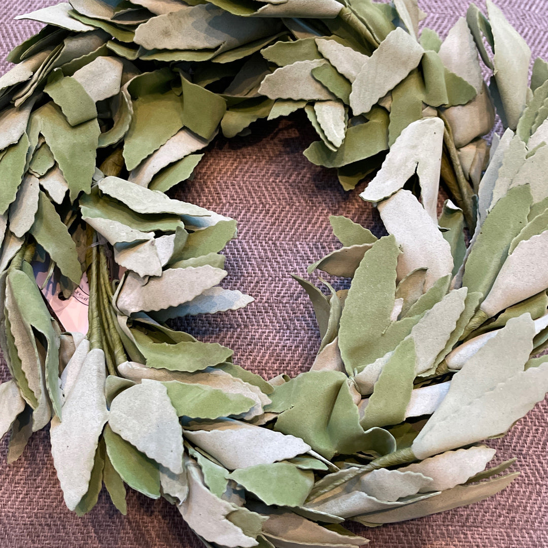 Candle ring- herb Sage