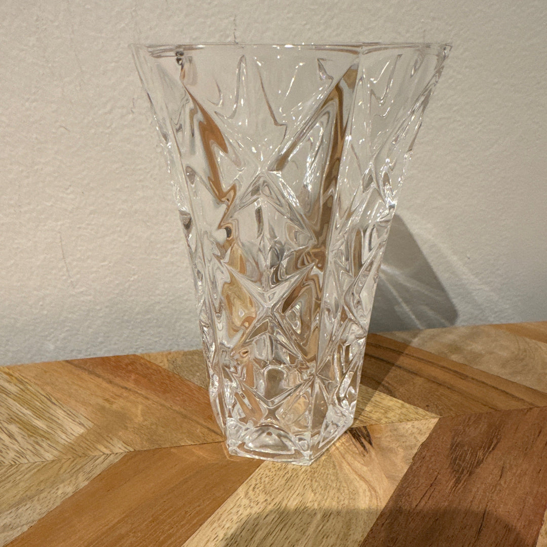 Small crystal vase